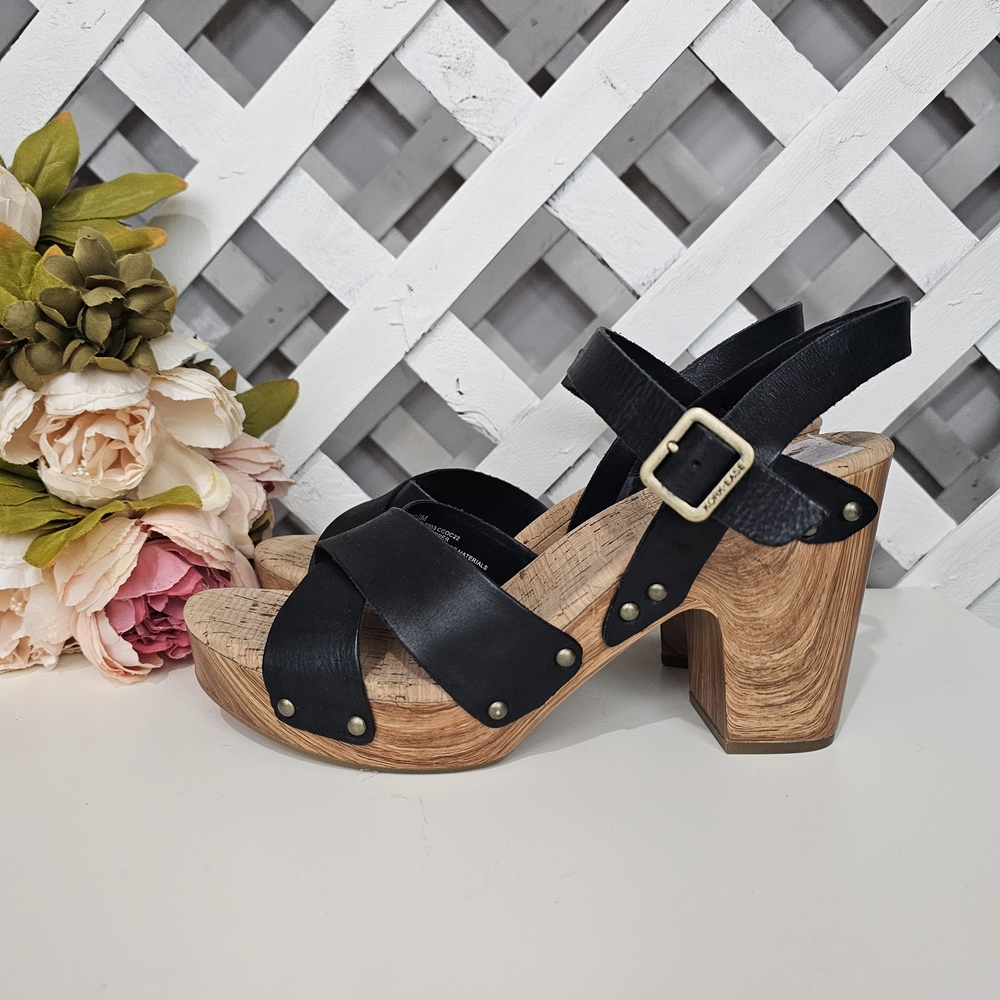 Kork Ease Black Comfort Sandals with Cork Sole Size 10 NWOT - Picture 4 of 10